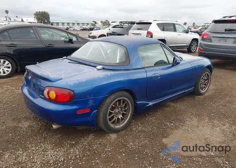 1999 Mazda Mx-5 Miata Leather Pkg/Popular Equipment Pkg/Sports Pkg/Touring Pkg из США, поврежденный, VIN JM1NB3539X0130910